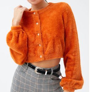 For Love & Lemons Myriam Fuzzy Cardigan